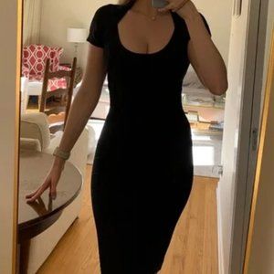 Herve Leger Black Dress